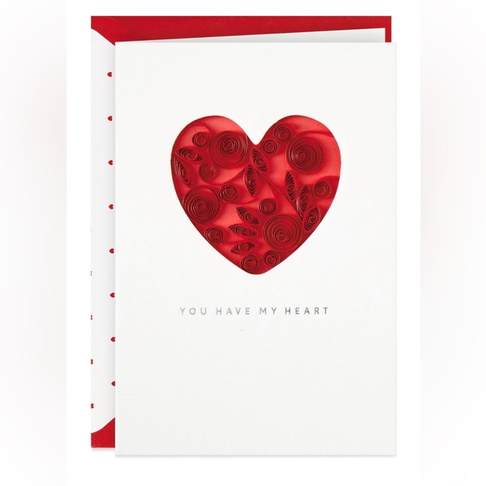 Hallmark Signature Romantic Card | You Have My Heart